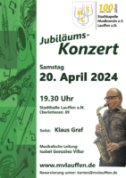 Plakat Jubiläumskonzert 20.04.24